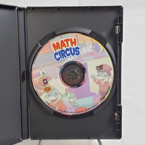 LeapFrog Math Circus DVD Educational Learning Ages 3-6 - Picture 2 of 3
